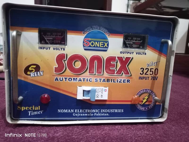 Sonex Automatic Stabilizer 0