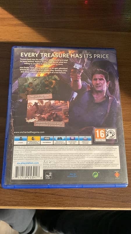 Uncharted 4: A Thief’s End (PS4) - Excellent Condition 1