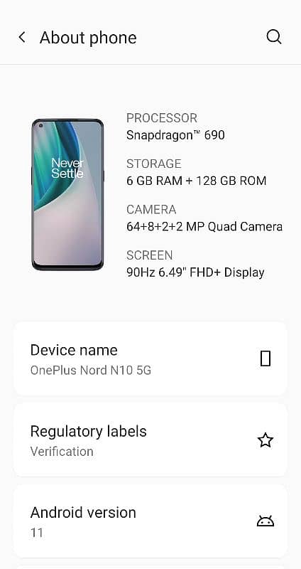 OnePlus nord10 5G 2