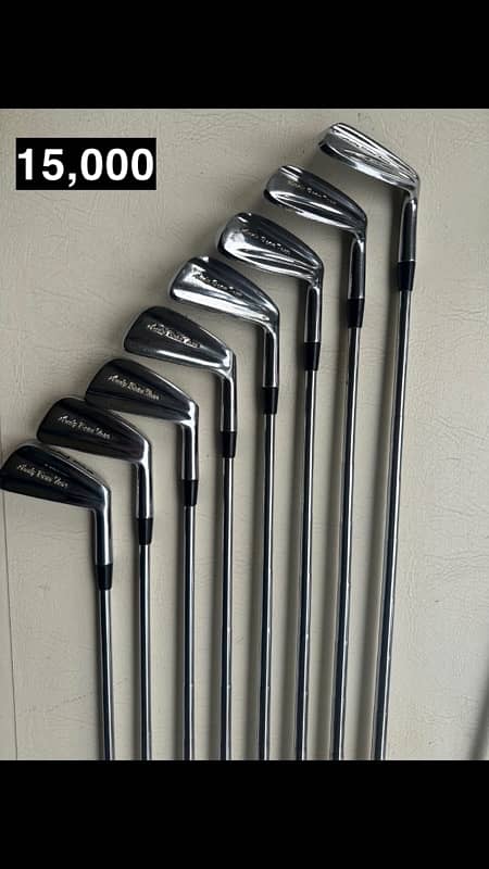 Golf Set Irons Drivers Bags Pitcher Wedge Putter 0