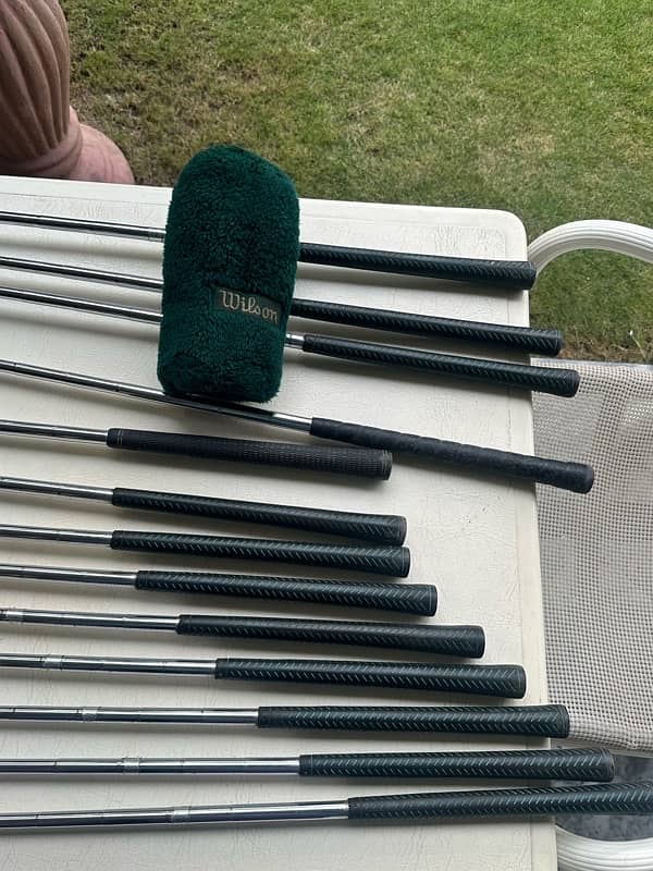 Golf Set Irons Drivers Bags Pitcher Wedge Putter 7