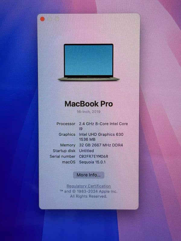 MAC book pro 16 inches 3