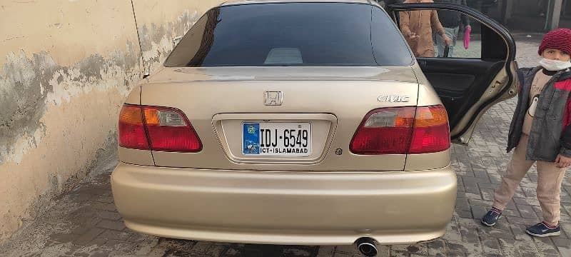 Honda Civic EXi 1999 For Sale 4