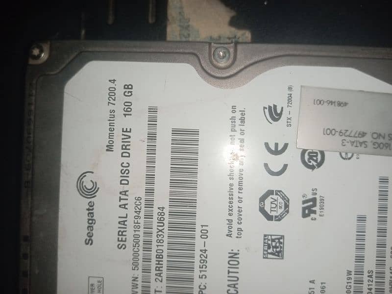 Two HDD (160+120) + 2 Ram(2+2=4GB) 3