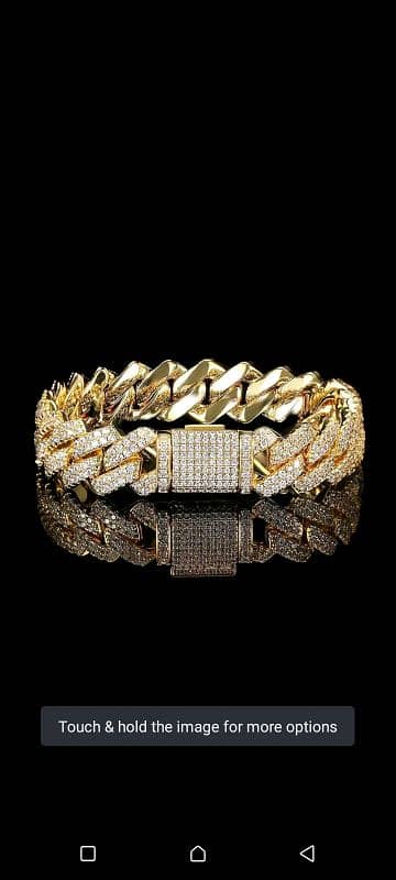 iced cuban bracelet 1