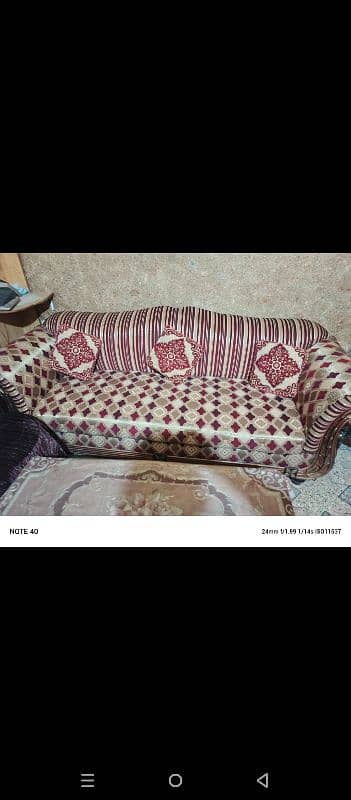 6 seter sofa unused 10/10 new 0