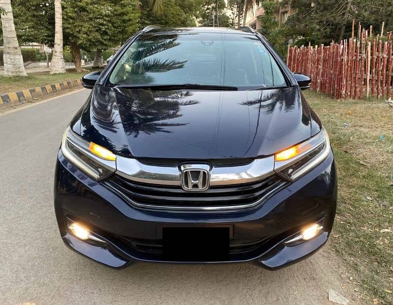 Honda Fit shuttle 2015 Registered 2018 Bruno style S package top of 0