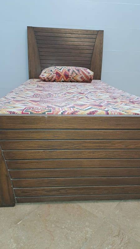 Single Bed with Molty Foam mattress 1