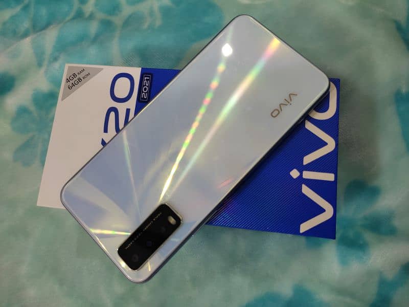 Vivo Y20 4-64 With Box Screech less 0