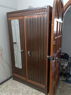 Steel cupboard (ALMARI) of two door with Beautiful color just like new