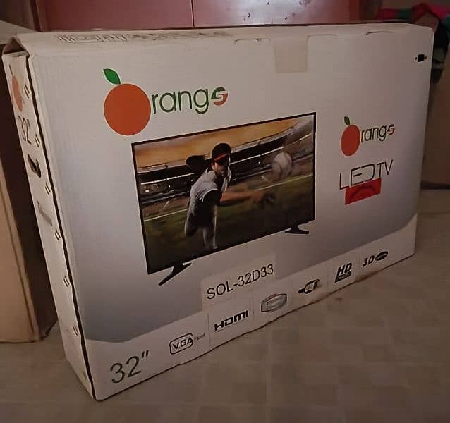 orange led tv 32" all ok sealed hai 2