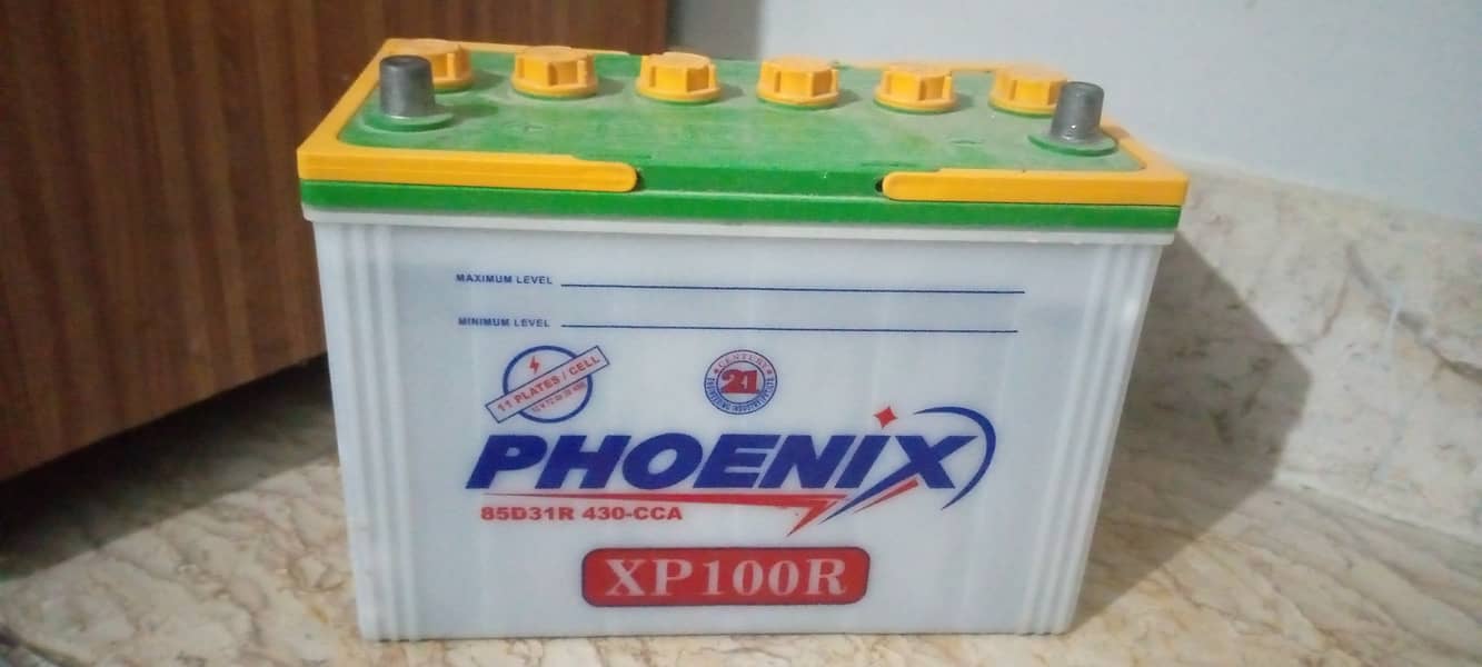 6 months used Very good in condition 100ampx11plates battery. Battery 1