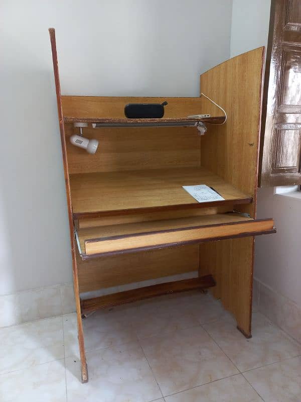 Wooden Study Table- Perfect for Students Seeking a Library like Cabin 8