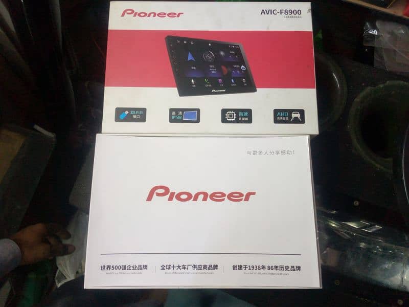 proneer android penal for car size 10 inche 2