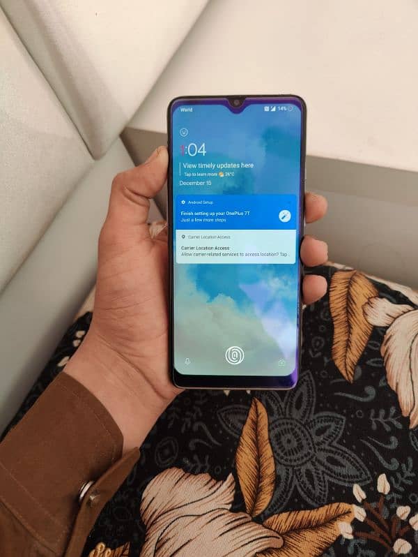 OnePlus 7t dual sim PTA approved 10by10 brand new 1