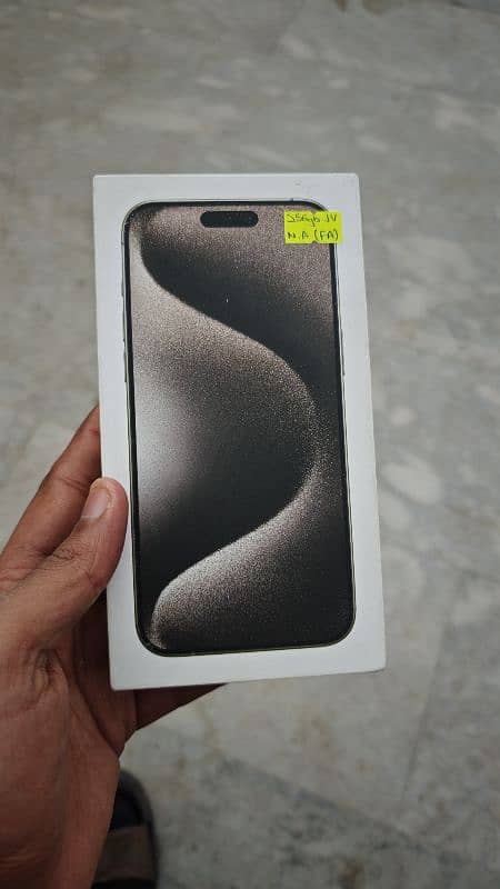 iPhone 15 Pro Max 256GB JV     (Natural Titanium Colour) 16