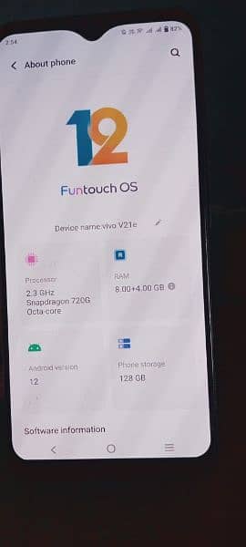 vivo v21e in good condition 3