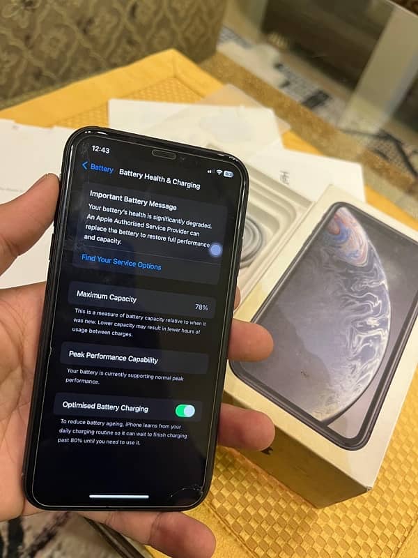 iphone Xr Dual PTA approved 128gb waterpacked 1