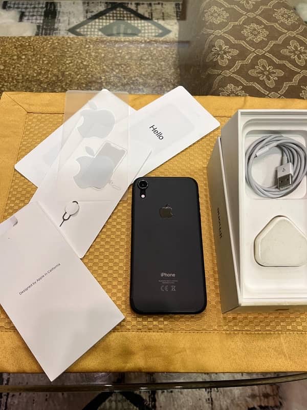 iphone Xr Dual PTA approved 128gb waterpacked 3