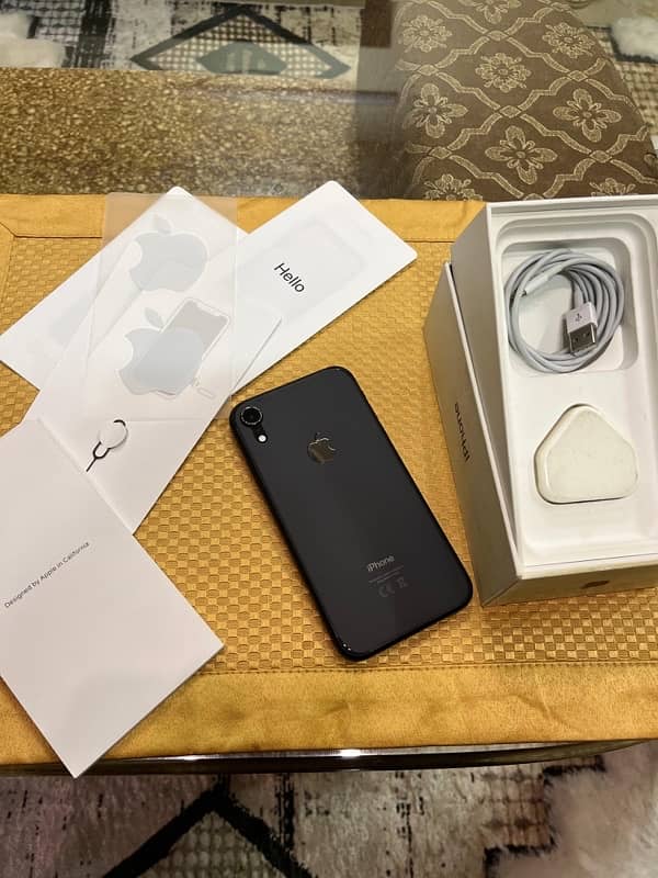 iphone Xr Dual PTA approved 128gb waterpacked 5