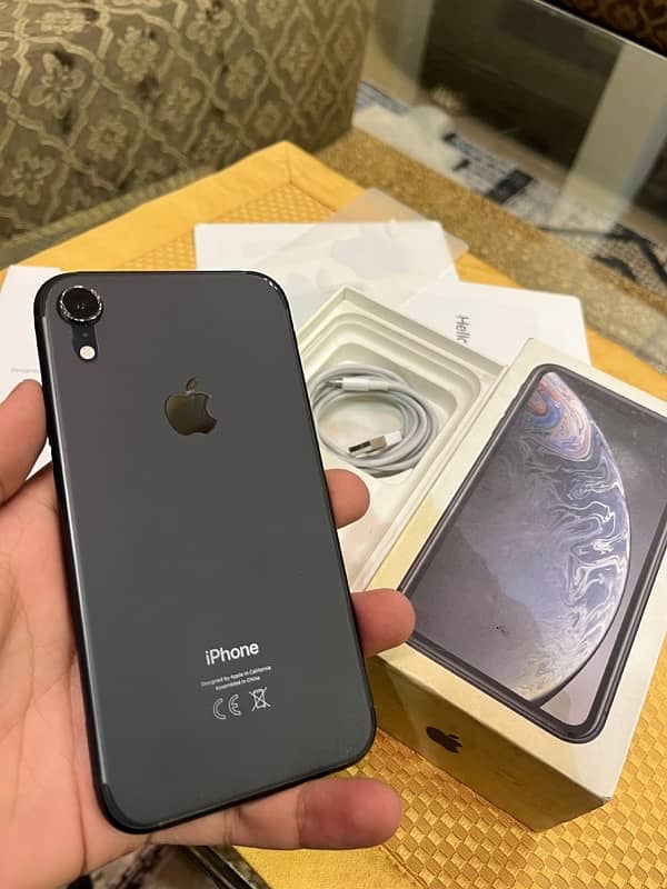 iphone Xr Dual PTA approved 128gb waterpacked 7