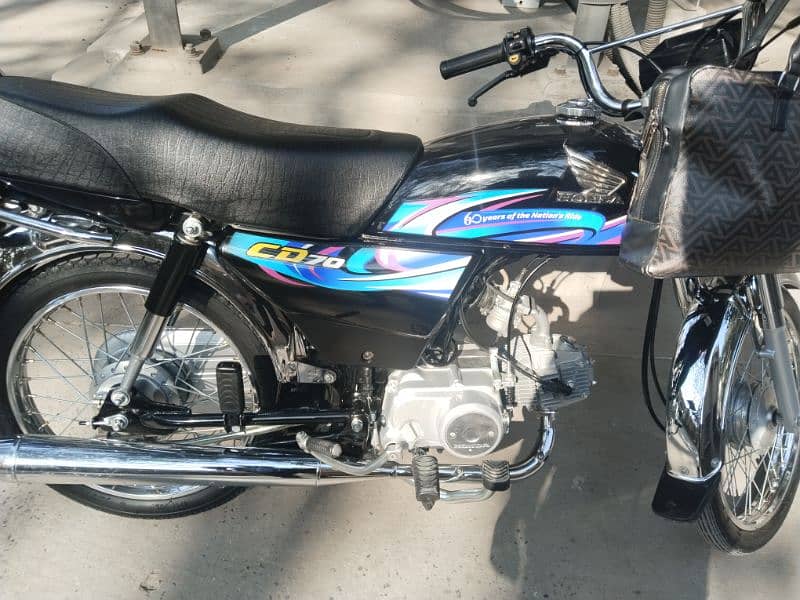 Honda CD 70 2024 new condition 0