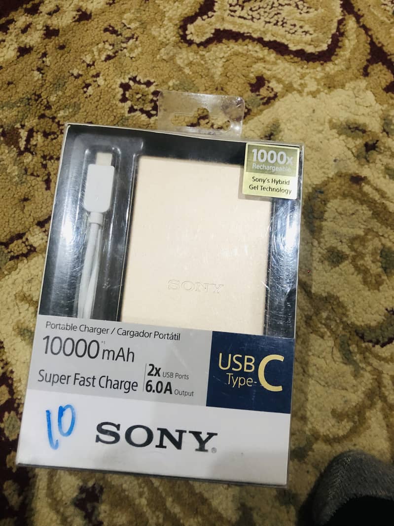 Sony c type power bank 0