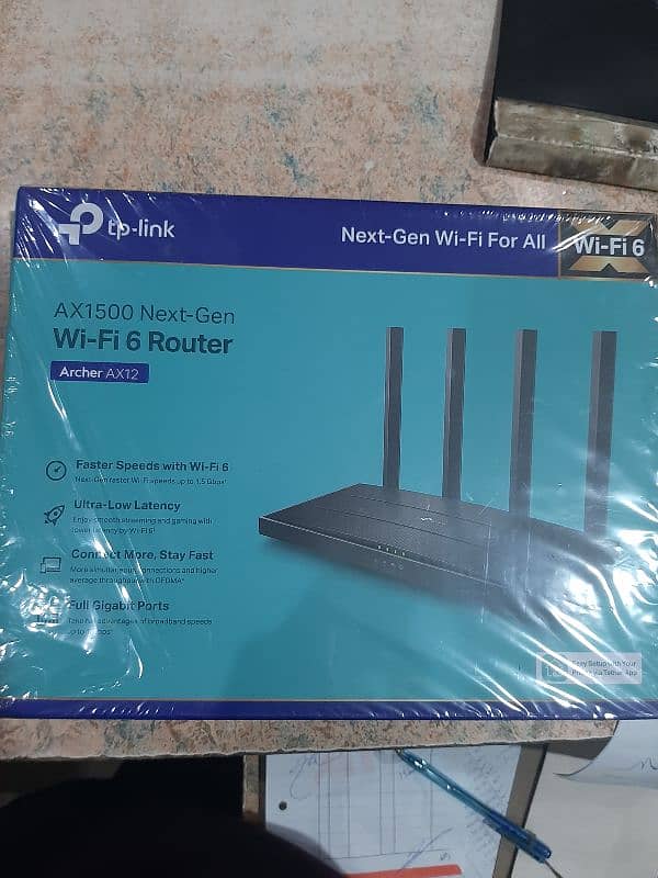 tp-linkAX1500 Next-Gen Router 0