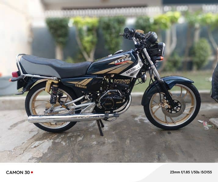 Yamaha RX 115 converted RXZ 1