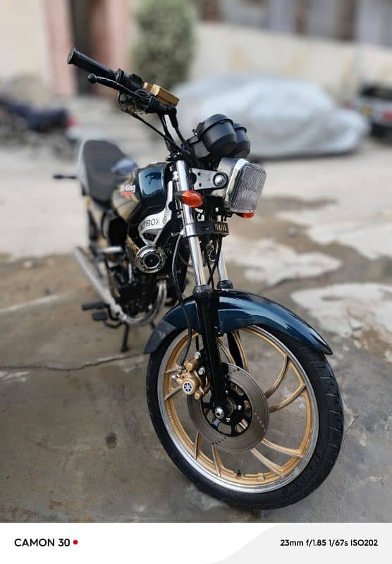 Yamaha RX 115 converted RXZ 3