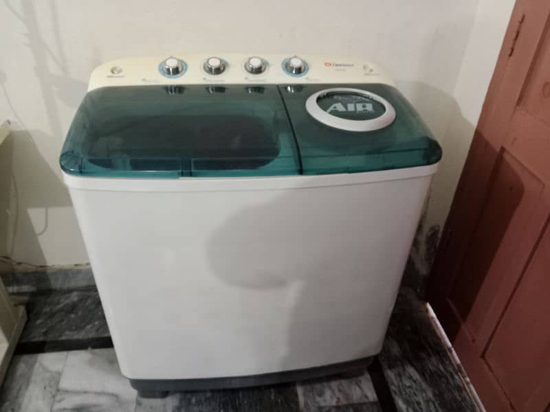 dawoance double washing machine new condition 10/10 5