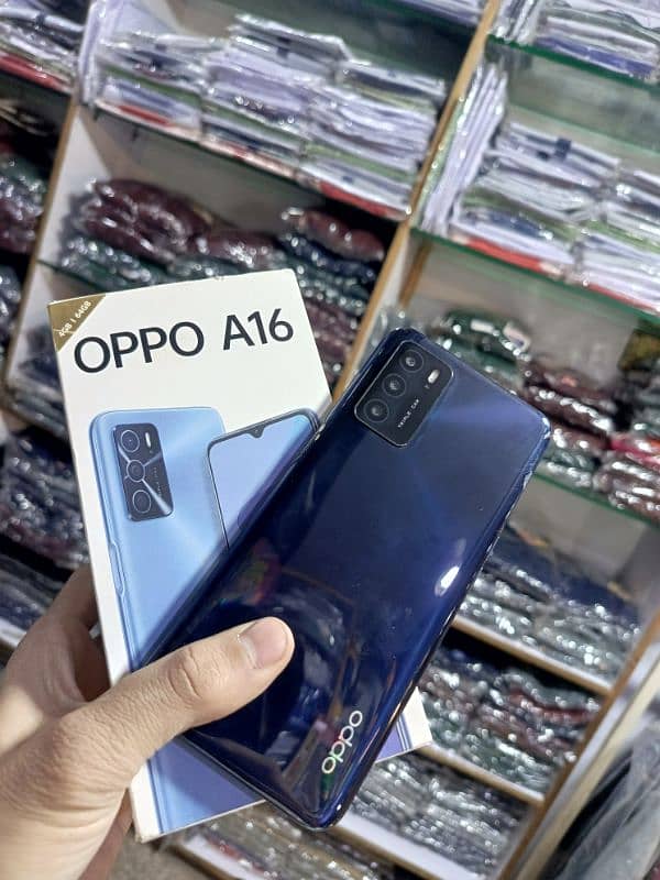 oppo a16 lush condition 4/64 with box 0