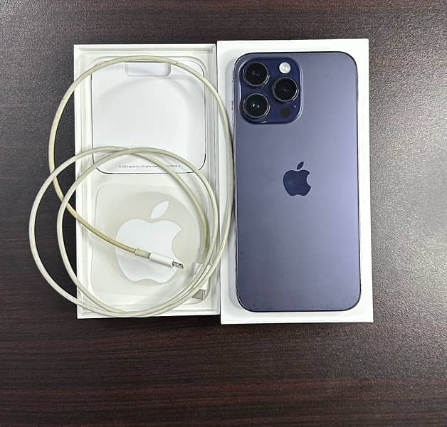 iPhone 14 Pro Max FU 256 GB with complete box 0