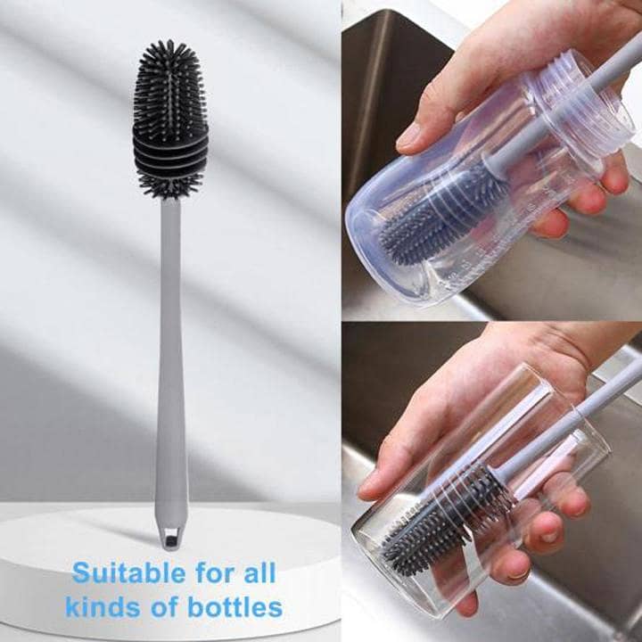 Silicone Bottle Cleaning Brush With Long Handle 5