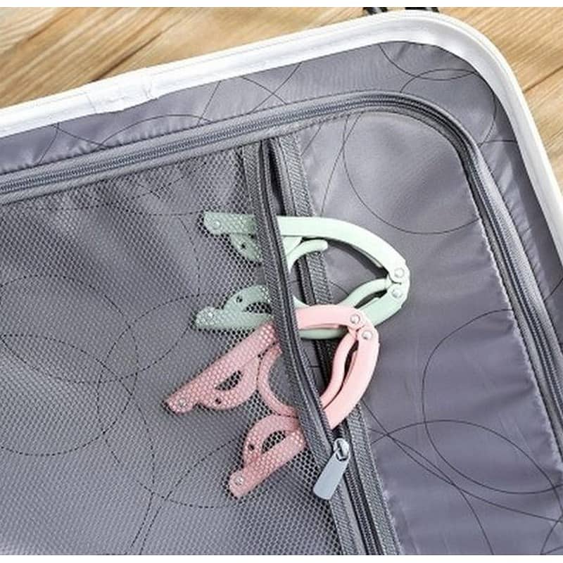 Portable Folding Clothes Hanger (1 Pc) 5