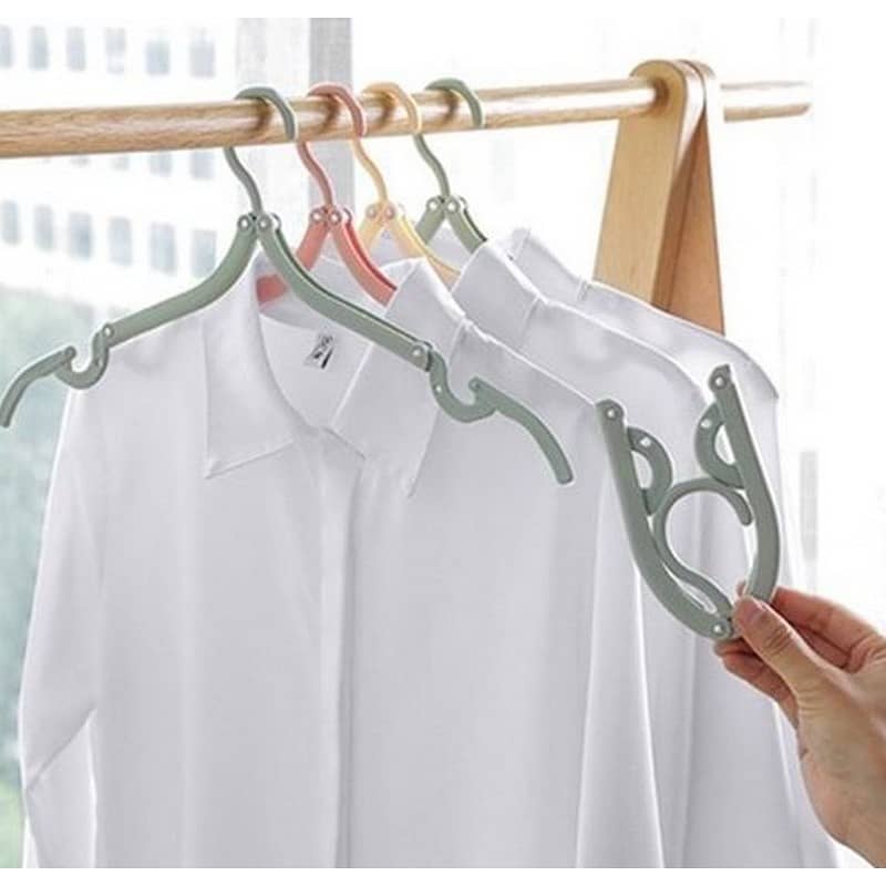 Portable Folding Clothes Hanger (1 Pc) 7