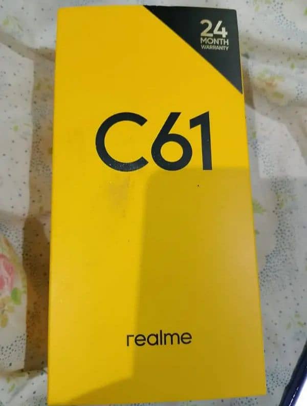 REALME C61 BOX PACK BOX BHI APNY HATH SE KHOLNA 1