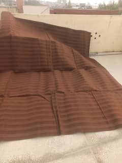 Beautiful Brown carpet new 15.4 x 12.4