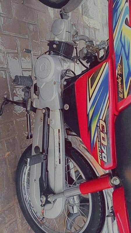 Honda CD 70 for urgent sale in Islamabad 1