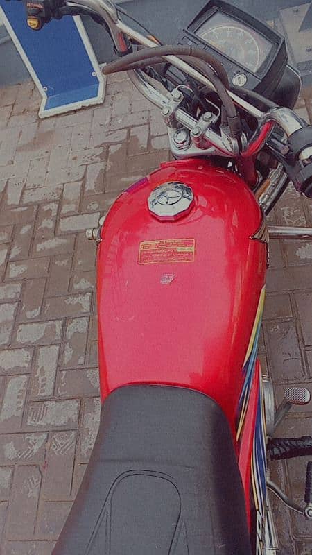 Honda CD 70 for urgent sale in Islamabad 6