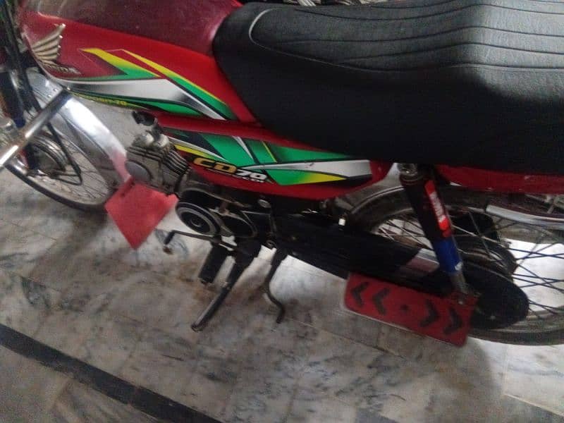 Honda cd 70 model 2021 sticker 22 wla 2