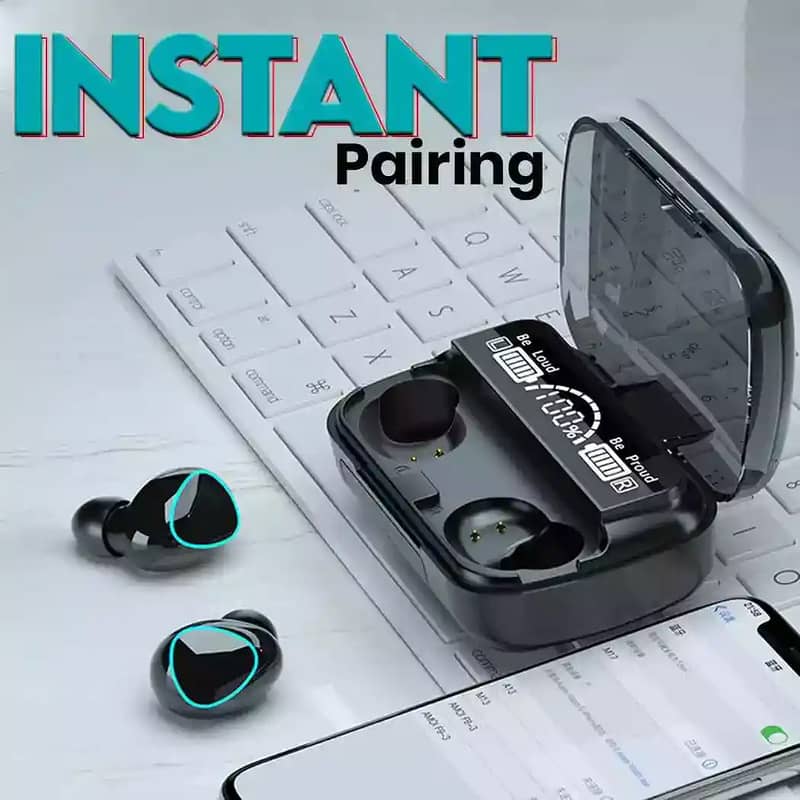 M10 Wireless Earbuds Bluetooth Earphones with HiFi Quality 1