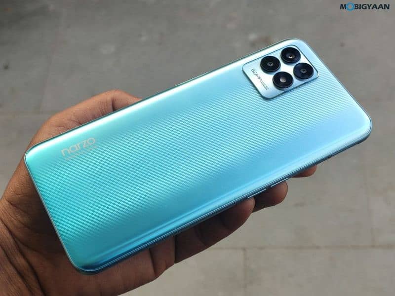 realme narzo 50 blue colour 10/10 full box 0