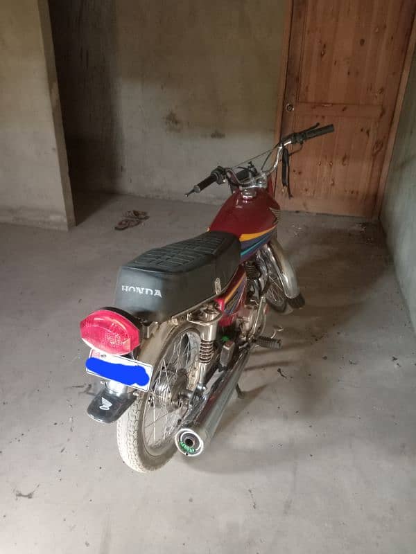 cg 125 fully restored on geniun parts atlus honda 3