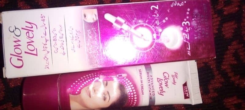 glow and lovely whitening cream 1