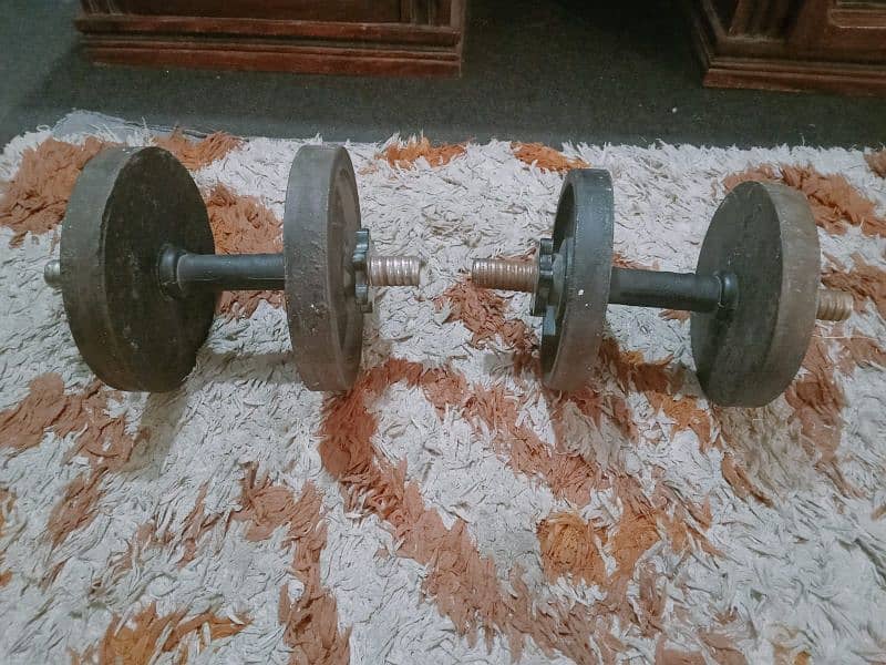 body building iron sticks and weight for sale 1