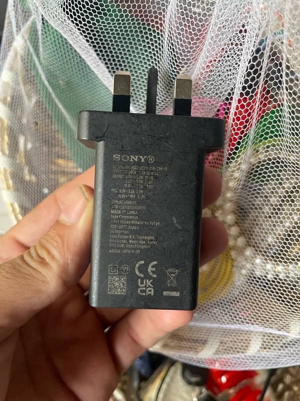 Sony Charger, Sony Xperia 5 ka 100% original box pulled charger hy 3