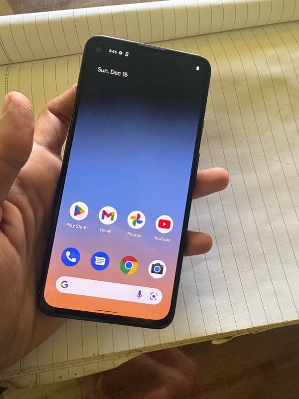 Google Pixel 4a5G with box 3