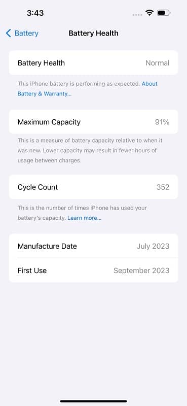 iPhone 15 Pro Max Dual Sim PTA Approved HK 91% Battery Health 6