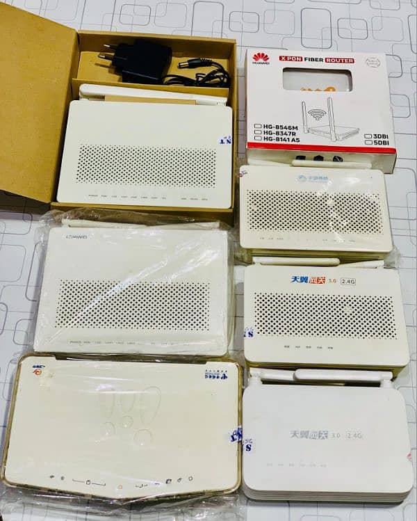 Fiber Networking Modem & Accessories 12